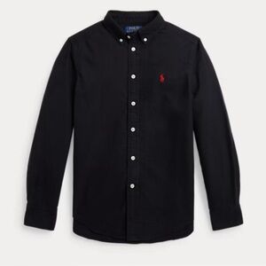 Polo Ralph Lauren Black Button-Up Shirt